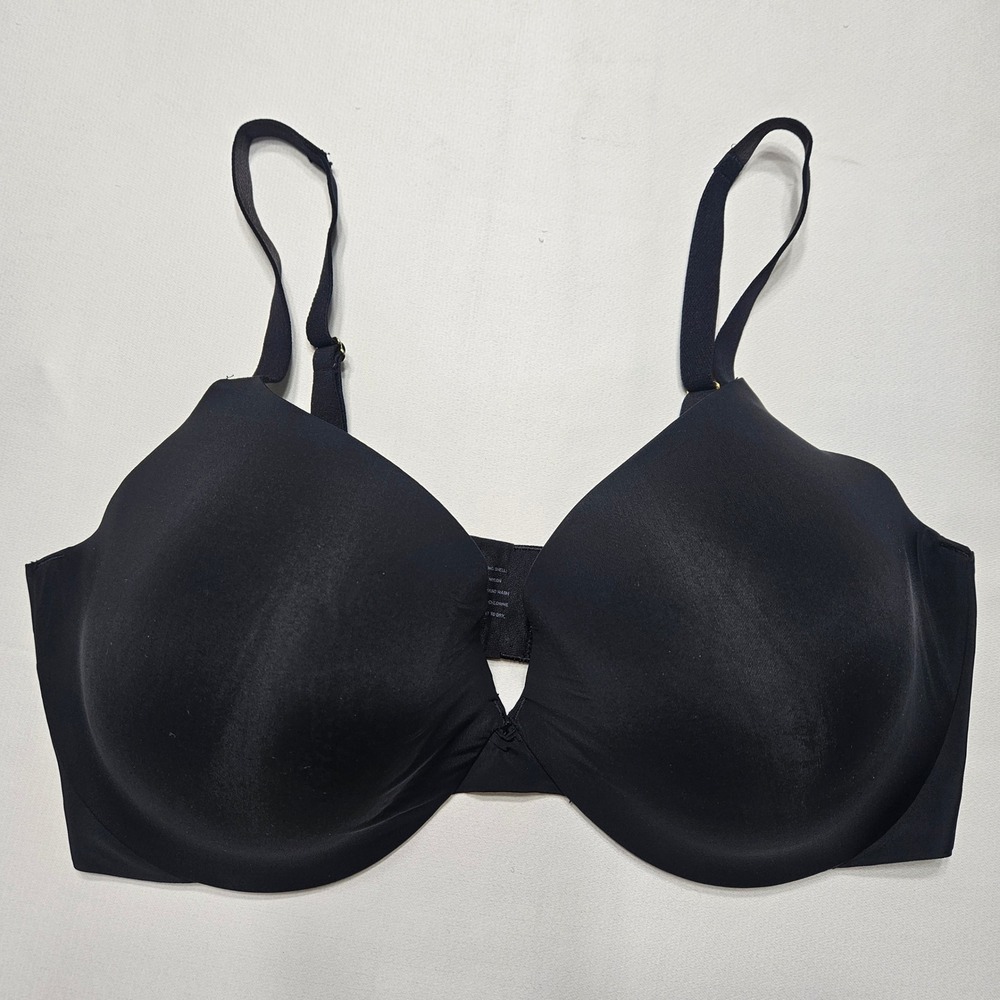 Soma Black Bra 38DD Padded‎ Underwire Smooth Microfiber